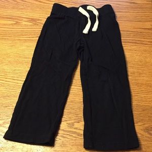 3T black pants
